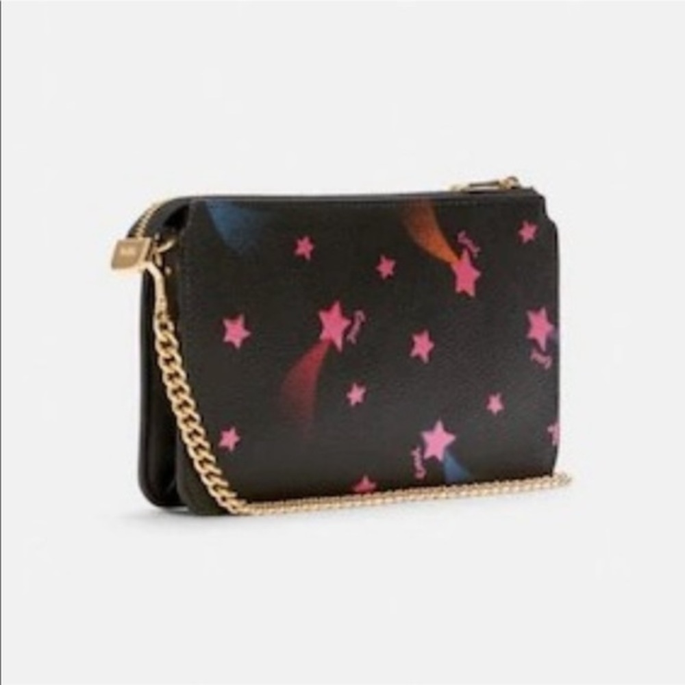 Coach Poppy Crossbody in stars Print - Picture 3 of 6